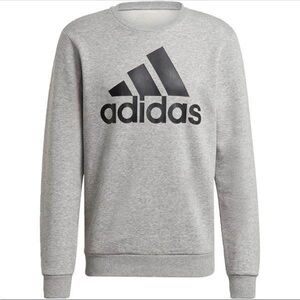 Adidas Grey Pullover Men’s Sweater Size Large